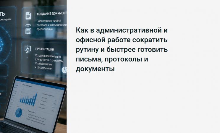 Как в административной и офисной работе сократить рутину и быстрее готовить письма, протоколы и документы Как в административной и офисной работе сократить рутину и быстрее готовить письма, протоколы и документы